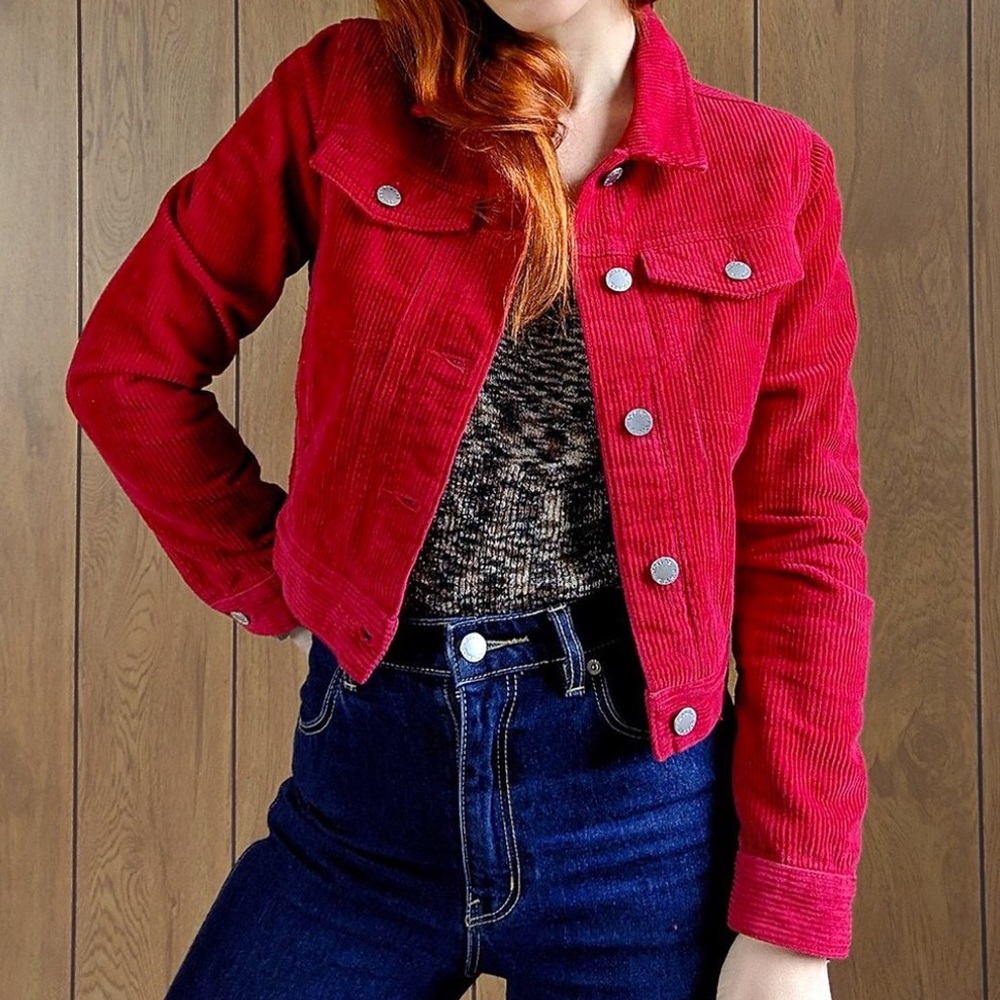 Rolla’s Red Runaway Corduroy Jacket